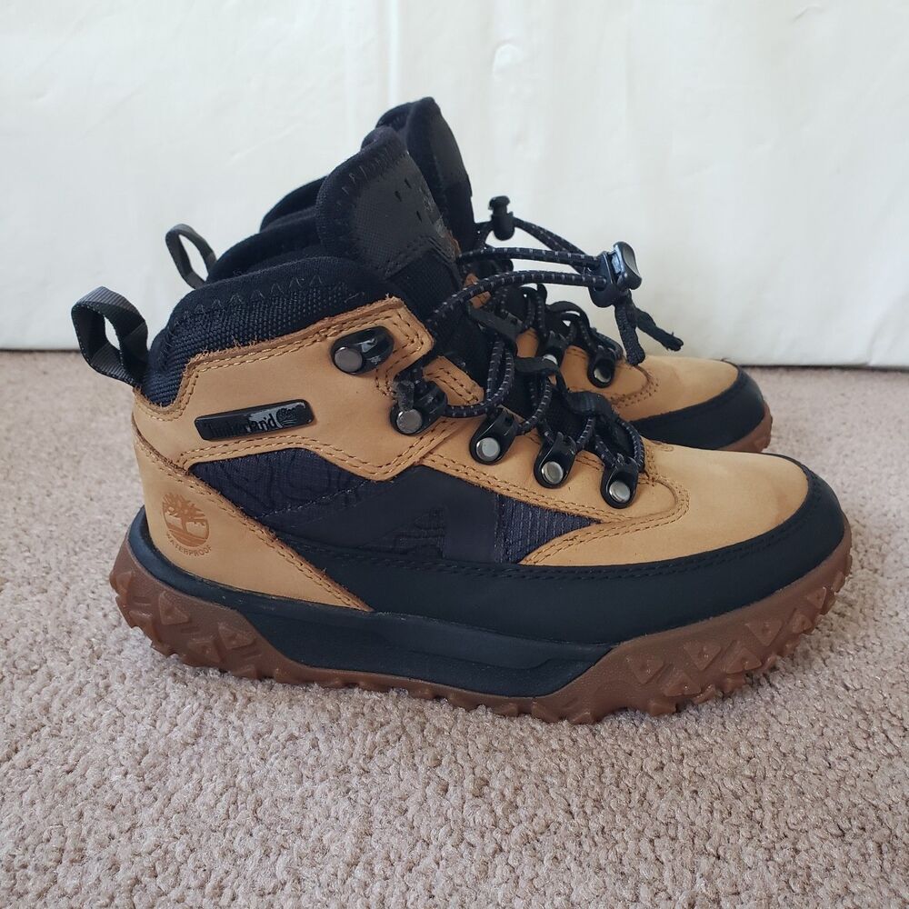 Timberland Greenstride Motion 6 Toddler Boys 11 Mid Bungee Waterproof Trainers
